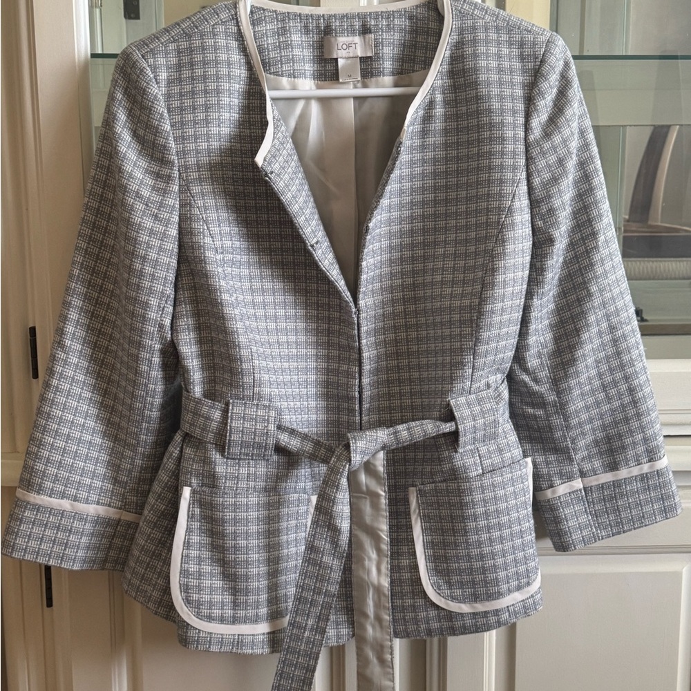 LOFT Blue/White Women's Jacket